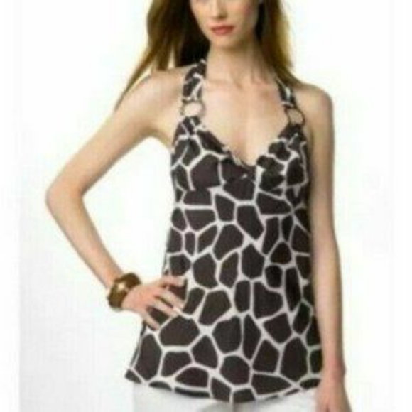 Banana Republic Silk Halter Top Size 0 - Picture 2 of 12